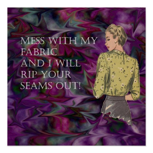 裁縫ルーム ポスター (正面)