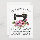 裁縫レディークラスサッシーとビット頭が切れるアッシー セーブザデート (正面/裏面)