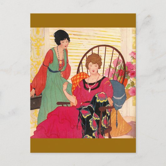 裁縫ヴィンテージ1923 ポストカード (正面)