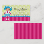 裁縫人形 名刺 (正面/裏面)