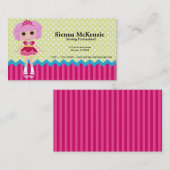 裁縫人形 名刺 (正面/裏面)