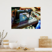 裁縫付きサイサー機 ポスター (キッチン)