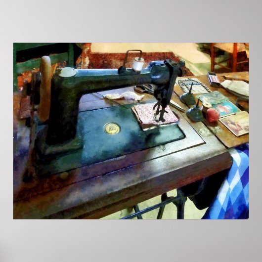 裁縫付きサイサー機 ポスター (正面)