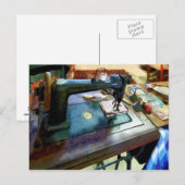 裁縫付きサイサー機 ポストカード (正面/裏面)