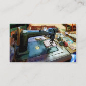 裁縫付きサイサー機 名刺 (裏面)