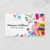 裁縫付属品 | ファブリック 名刺 (正面)