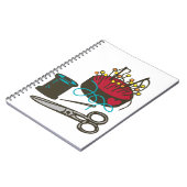 裁縫供給 ノートブック (左側)