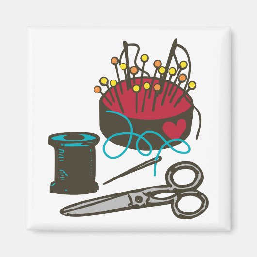 裁縫供給 マグネット (正面)