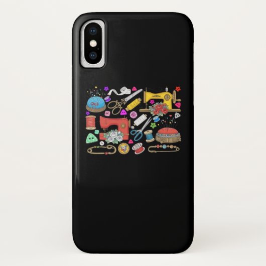 裁縫収集 Case-Mate iPhoneケース (裏面)