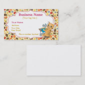 裁縫名刺テンプレート 名刺 (正面/裏面)