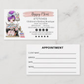 裁縫名刺ファッション設計者 名刺 (正面/裏面)