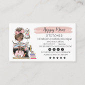 裁縫名刺ファッション設計者 名刺 (正面)