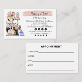 裁縫名刺ファッション設計者 名刺