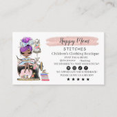 裁縫名刺ファッション設計者 名刺 (正面)