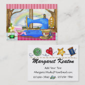 裁縫名刺 名刺 (正面/裏面)