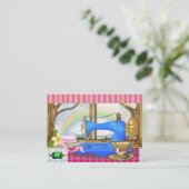 裁縫名刺 名刺 (スタンド正面)