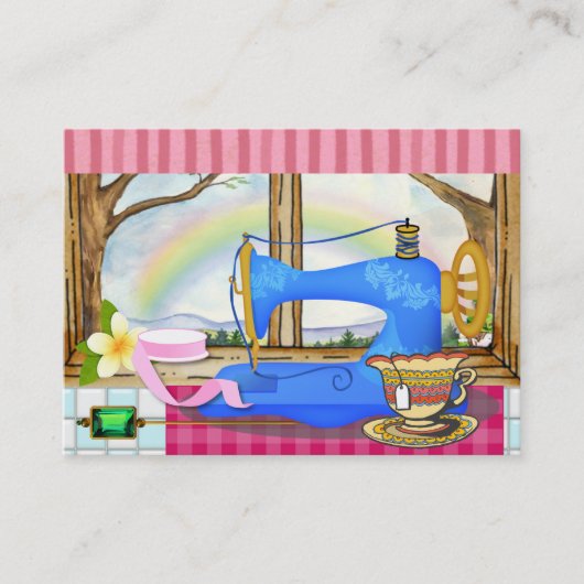 裁縫名刺 名刺 (正面)