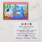 裁縫名刺 名刺 (正面/裏面)