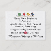 裁縫名刺 名刺 (裏面)