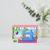 裁縫名刺 名刺 (スタンド正面)