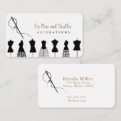 裁縫名刺 名刺 (正面/裏面)