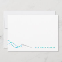 裁縫図解入りの、写真付きのブルーグレーサンキュー