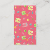 裁縫型 名刺 (裏面)