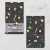 裁縫型 名刺 (正面/裏面)