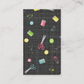 裁縫型 名刺 (裏面)