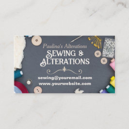 裁縫変更サービスのシームレス 名刺
