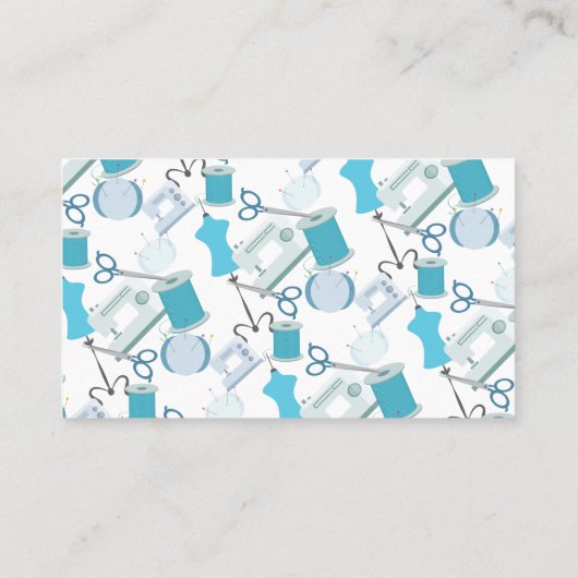 裁縫変更ドレスメイキング 名刺 (裏面)