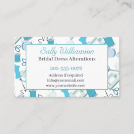裁縫変更ドレスメイキング 名刺