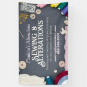 裁縫変更Seamstressバナー 横断幕 (縦)