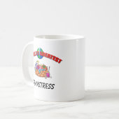 裁縫婦の世界の最も素晴らしいマグ コーヒーマグカップ (正面左)