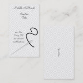 裁縫婦の名刺 名刺 (正面/裏面)