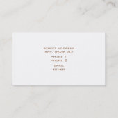 裁縫婦の名刺- Pinのクッション 名刺 (裏面)