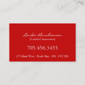 裁縫婦の~の名刺 名刺 (裏面)