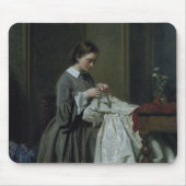 裁縫婦 マウスパッド (正面)