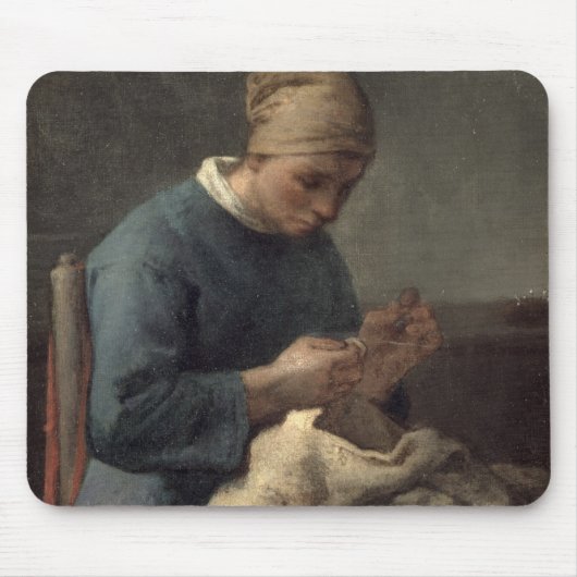 裁縫婦 マウスパッド (正面)