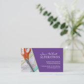 裁縫婦\服メーカーの名刺 名刺 (スタンド正面)