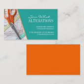 裁縫婦\服メーカーの名刺 名刺 (正面/裏面)