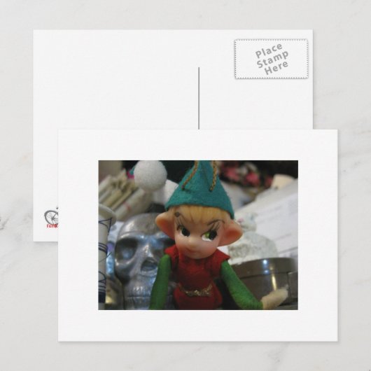 裁縫室で… ポストカード (正面/裏面)