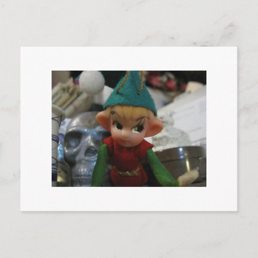 裁縫室で… ポストカード (正面)