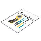 裁縫室 ノートブック (左側)