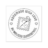 裁縫工芸手作り愛 セルフインキングスタンプ (デザイン)