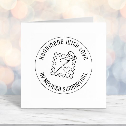 裁縫工芸手作り愛 セルフインキングスタンプ