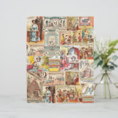 裁縫広告スクラップブック紙 (スタンド正面)