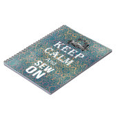 裁縫引用文ノート ノートブック (左側)