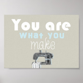 裁縫引用文ポスター ポスター