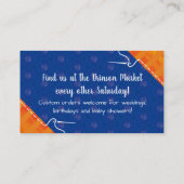 裁縫手縫い針糸キルティング 名刺 (裏面)